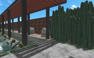 Diseño de jardín en los Sauces, El Refugio