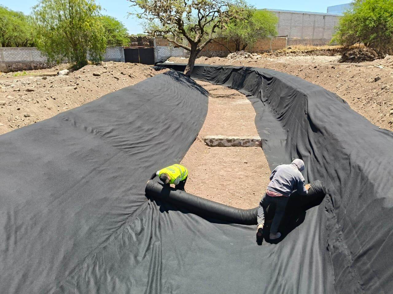 Geotextil y Geomembrana en Querétaro