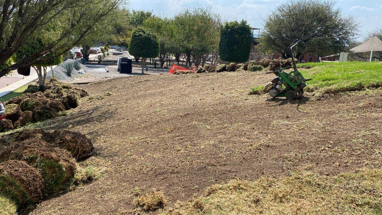 PAISAJISMO UNIVERSIDAD UCO MONDRGON RETIRO DE PASTO EJECUCIÓN QUERETARO